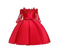 Cadeau Fille Robe de Princesse Soiree Robes Bapteme de Communion d'anniversaire du Soir Communion Anniversaire Fête Robe de Mariée Dress Filles Chic et Elegant Dresses Pas Cher 3-8 ans