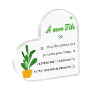 Cadeau Fils Cadeau Pour Mon Fils Adulte Acrylique Idée Cadeaux Ado Garcon Anniversaire Original Idee Cadeaux Mon Petit Garçon Anniversaire Paques Noel