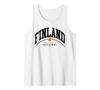 Cadeau Finlande Drapeau Finlandais République Finlande ami Finlandais Débardeur