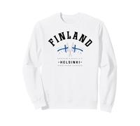 Cadeau Finlande Helsinki Drapeau Finlandais République de Finlande Sweatshirt