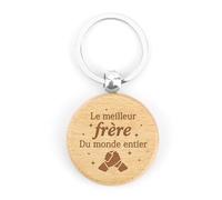 Cadeau Frere,Cadeau Frere Anniversaire,Cadeau Grand Frere,Cadeau Frere Original,Cadeau Pour Frere,Cadeau Pour Son Frère,Cadeau Pour Mon Frere,Cadeaux Frere,Porte-Clés En Bois,Cadeau Frere Noel