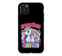 Cadeau Future Grande Soeur Drôle Annonce Licorne Bêtises Coque pour iPhone 11 Pro Max