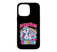 Cadeau Future Grande Soeur Drôle Annonce Licorne Bêtises Coque pour iPhone 14 Pro Max