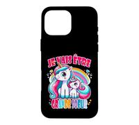 Cadeau Future Grande Soeur Drôle Annonce Licorne Bêtises Coque pour iPhone 16 Pro Max