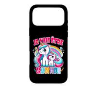 Cadeau Future Grande Soeur Drôle Annonce Licorne Bêtises Coque pour iPhone 17 Pro Max