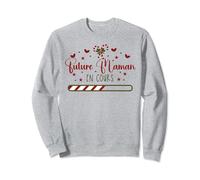 Cadeau Future Maman Annonce de Grossesse Saint Valentin Coup Sweatshirt