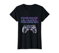 Cadeau Geek Jeux Vidéo - J’AI Mis Mon Jeu en Pause T-Shirt, Femme, Noir, XL
