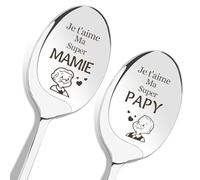 Cadeau Grand Parent,Cadeau Mamie,Cadeau Papi,Cadeau Fête Des Grand Mère,Cadeau Fete Des Mamies,Cadeau Fete Des Grand Pere,Cadeau Grand Mere,Cadeau Papy,Cadeau Grand Pere,Cadeau Fete Mamie,Cuillere