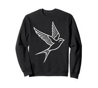 Cadeau Graphique d'hirondelle Volante pour Les Amateurs d'oiseaux pour Homme et Femme Sweatshirt