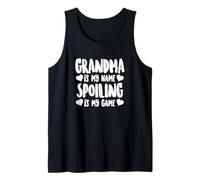 Cadeau Graphique Grandma is My Name Grandma pour Grand-mère Débardeur