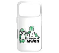 Cadeau Guadeloupe Gwada Ti Papiyon an Mwen - Humour Créole Coque pour iPhone 17 Pro