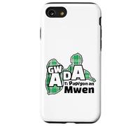Cadeau Guadeloupe Gwada Ti Papiyon an Mwen - Humour Créole Coque pour iPhone SE (2020) / 7/8