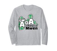 Cadeau Guadeloupe Gwada Ti Papiyon an Mwen - Humour Créole Manche Longue