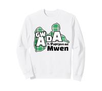 Cadeau Guadeloupe Gwada Ti Papiyon an Mwen - Humour Créole Sweatshirt