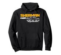 Cadeau Historique des Chars de l'armée Sherman Firefly de la Seconde Guerre Mondiale Sweat à Capuche