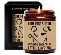 Cadeau Homme Bougie Parfumées Anniversaire Merci Cadeaux Idee Amoureux Couple Bougies Parfumée Lavande Parfum Pot En Verre Candle