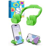 Cadeau Homme Femme Noel Support Telephone: Idee Cadeau pour Garcon Fille Enfant Ado Porte Telephone Support Téléphone Bureau Geste Yeah Original Maman Papa Drole Secret Santa Cadeaux Vert Avocat 1pc