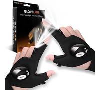 Cadeau Homme Gants LED - Gants avec Lumières étanches Accessoires De Pêche, Cadeaux Secrets De Père Noël pour Hommes, Gadgets Pratique pour Pêche/Camping/Bricoleur/Père