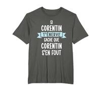 Cadeau Homme Humour Prénom Personnalisé Corentin T-Shirt