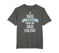 Cadeau Homme Humour Prénom Personnalisé Jules T-Shirt