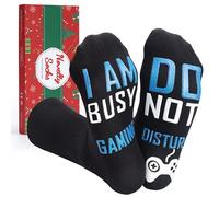 Cadeau Homme Original Chaussettes Rigolotes - Idee Cadeau Drole Chaussette de Noel Cadeau Ado Garcon Secret Santa Cadeau Gamer Chaussettes Humour Homme Papa Cadeaux Noel Calendrier de L'Avent 2024