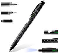 Cadeau Homme Stylo Multifonction 9 en 1, Idee Cadeau Homme m, Cadeau Gadgets Utile pour Papa, Cadeau Anniversaire Homme, Cadeau Anniversaire Noel Fetes des Peres