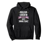 Cadeau Homme Unique Humour Prénom Personnalisé Corentin Sweat à Capuche