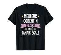 Cadeau Homme Unique Humour Prénom Personnalisé Corentin T-Shirt