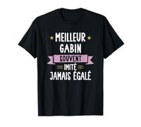 Cadeau Homme Unique Humour Prénom Personnalisé Gabin T-Shirt