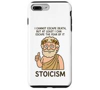 Cadeau Humoristique avec Citation stoïque philosophie pour Hommes, Femmes, Enfants Coque pour iPhone 7 Plus/8 Plus
