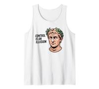 Cadeau Humoristique avec Citation stoïque philosophie pour Hommes, Femmes, Enfants Débardeur