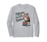 Cadeau Humoristique avec Citation stoïque philosophie pour Hommes, Femmes, Enfants Manche Longue