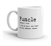 Cadeau Humoristique D'Un Oncle De La Part De Sa Nièce Ou De Son Neveu Tasses À Thé Céramique Tasse À Café Pratiques Mug À Café Pour Bureau Cacao Espresso 330Ml