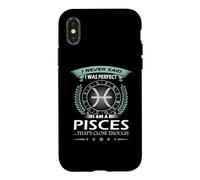Cadeau Humoristique « I Never Said I Was Perfect » Coque pour iPhone X/XS