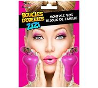 Cadeau Humoristique pour Adulte Boucle d'oreille Zizi Rose Fuchsia (x1) R/G003