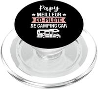 Cadeau Humoristique pour Grand-père Amateur de Voyage PopSockets PopGrip pour MagSafe