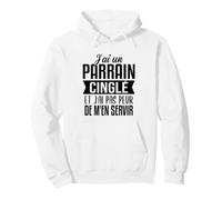 Cadeau Humoristique pour Parrain - I Have A Cinglé Godfather Sweat à Capuche
