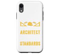 Cadeau Humoristique rétro avec Inscription « If You Date an Architect Raise Your Hand » Coque pour iPhone XR