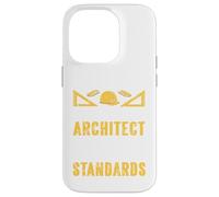 Cadeau Humoristique rétro avec Inscription « If You Date an Architect Raise Your Hand » Coque pour iPhone 14 Pro