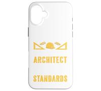 Cadeau Humoristique rétro avec Inscription « If You Date an Architect Raise Your Hand » Coque pour iPhone 16 Plus