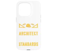 Cadeau Humoristique rétro avec Inscription « If You Date an Architect Raise Your Hand » Coque pour iPhone 15 Pro