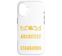 Cadeau Humoristique rétro avec Inscription « If You Date an Architect Raise Your Hand » Coque pour iPhone 16