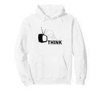Cadeau Humoristique - Think Outside The Idiot Box TV - Média Sweat à Capuche