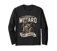 Cadeau Humour Anniversaire Moto Vieux Motard Que Jamais Manche Longue