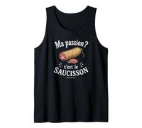 Cadeau Humour APERO Passion Saucisson Bon Vivant CHARCUTERIE Débardeur