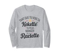 Cadeau Humour beauf raclette Original Fromage Manche Longue