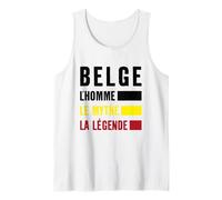 Cadeau Humour Belgique Belge L'Homme Le Mythe La Légende Débardeur
