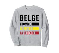 Cadeau Humour Belgique Belge L'Homme Le Mythe La Légende Sweatshirt
