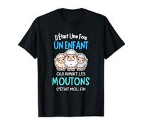 Cadeau Humour Enfant Passion Moutons Mignons T-Shirt