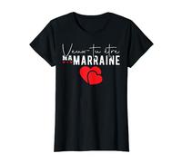 Cadeau Humour Grossesse Marraine Veux Tu Être Ma Marraine T-Shirt